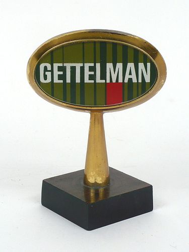 1964 Gettelman Beer Tap Handle Milwaukee, Wisconsin
