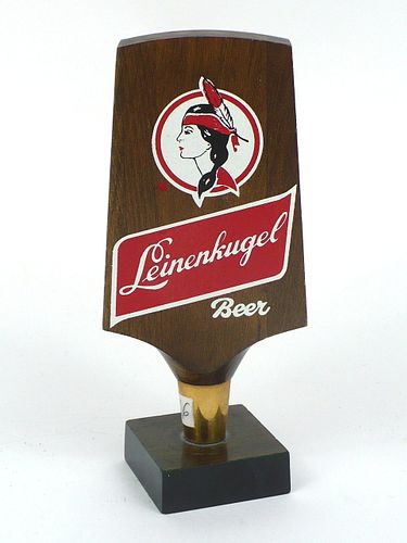 1970 Leinenkugel Beer Tall Tap Handle Chippewa Falls, Wisconsin