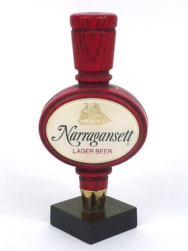 1970 Narragansetts Beer Tap Handle Cranston, Rhode Island