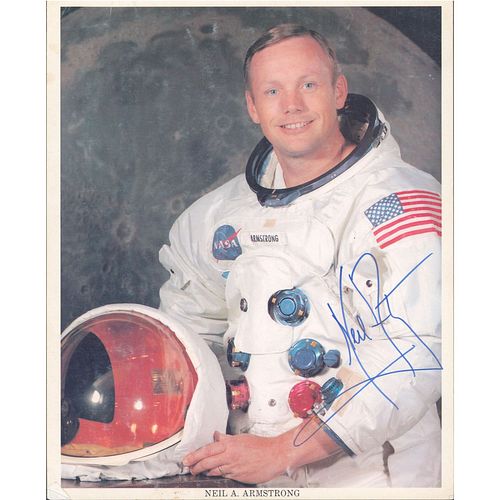 Neil Armstrong Signed 8x10 Photo (JSA LOA)