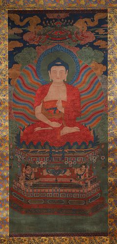 A Tibetan Thangka, Ming Dynasty