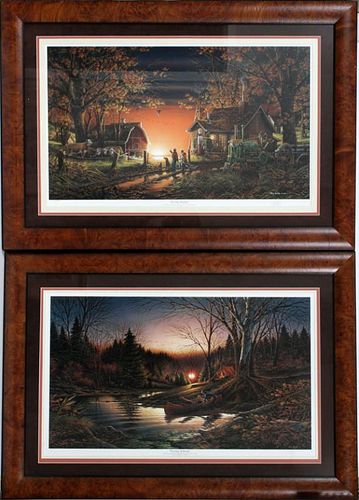 TERRY REDLIN LITHOGRAPHS TWO