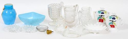 ANTIQUE AMERICAN & OTHER GLASS WARE
