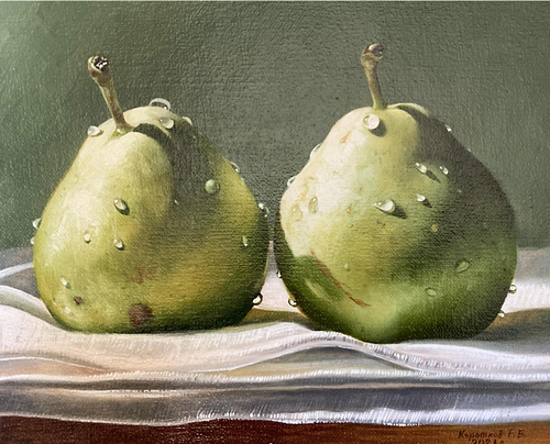 PEARS OIL PAINTING