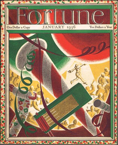 1936 Fortune Magazine with Beer Can Article