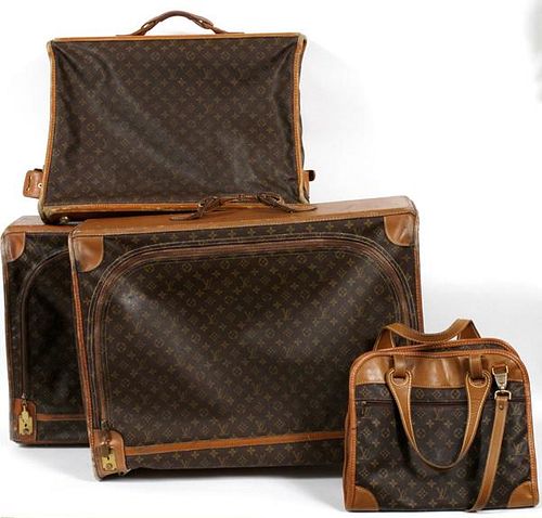 LOUIS VUITTON MONOGRAM CANVAS SOFT-SIDED LUGGAGE