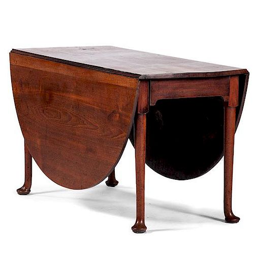 Queen Anne Drop-Leaf Table 