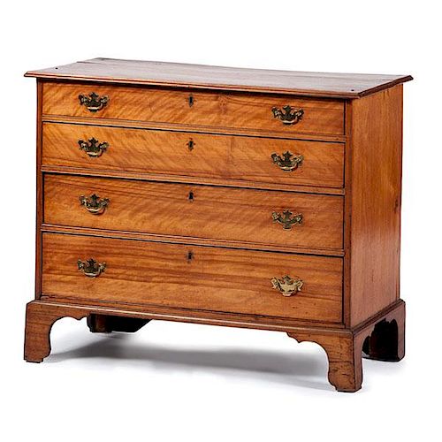 Chippendale Four-Drawer Chest 