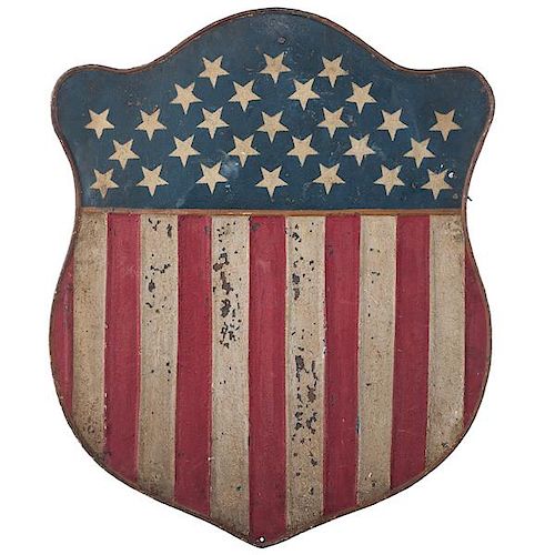 Patriotic Tin Union Shield 
