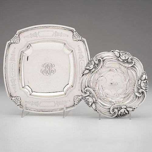 Whiting Manufacturing Co. Sterling Compote and Bowl 