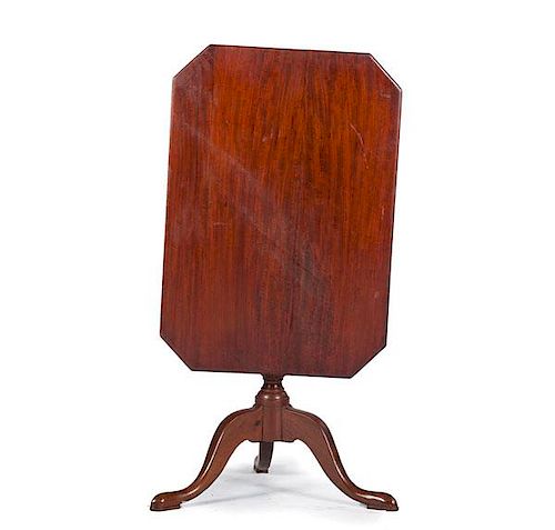 Chippendale-style Tilt-Top Table 
