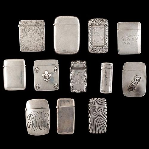 Sterling American Match Safes 