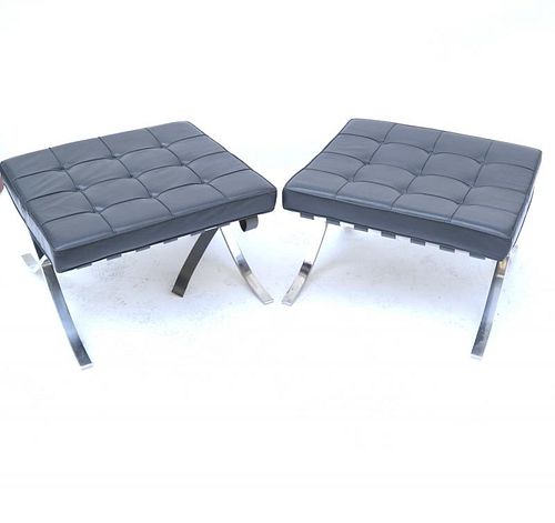 Pair of Mies Van Der Rohe Benches
