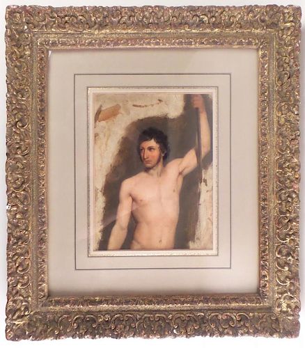 Nude Portrait of a Young Man