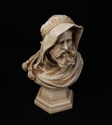 Ceramic Bust of Arabian Man