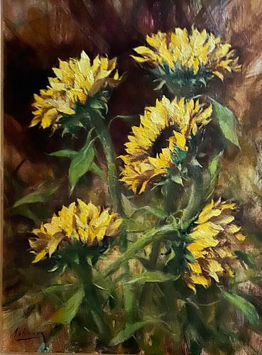 Robert Johnson, "Sunflowers-The National Flower of Ukraine"