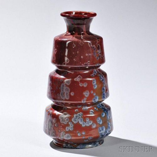 Art Pottery Crystalline Glaze Vase
