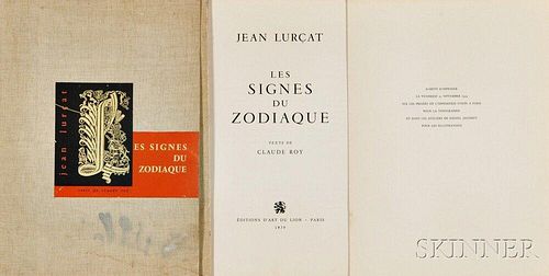 Jean Lurcat (1892-1966) and Claude Roy (1915-1997)     Les Signes du Zodiaque