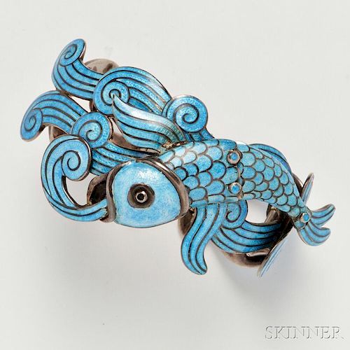 Margot de Taxco Swimming Fish Bracelet