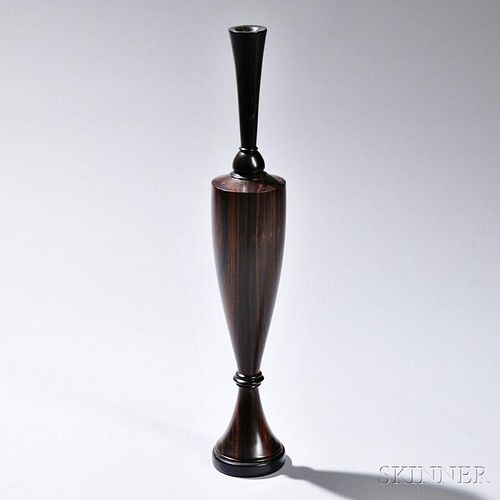 Warren Vienneau Turned Wood Vase