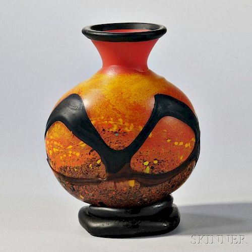Tina Cooper Art Glass Vase