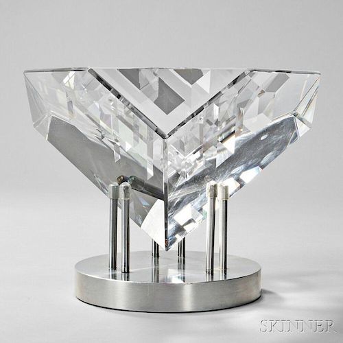 Jack Storms "The Diamond Ox" Glass Sculpture