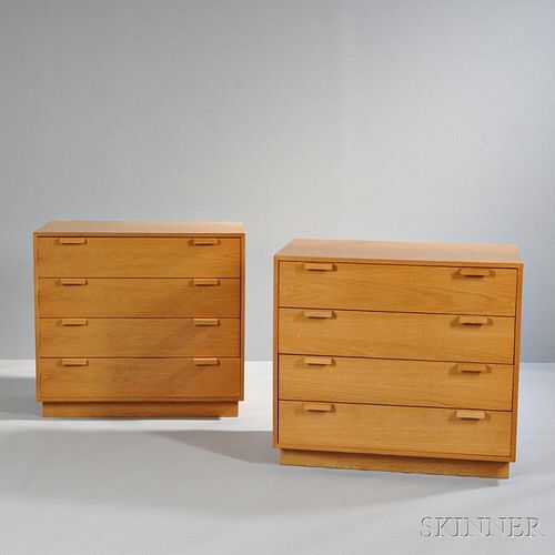 Two Charles Webb Dressers