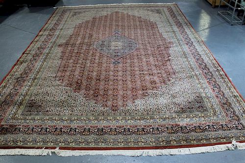 Large And Finely Woven Handmade Carpet
