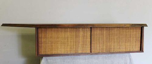 George Nakashima Style Wall Mounted Cabinet.