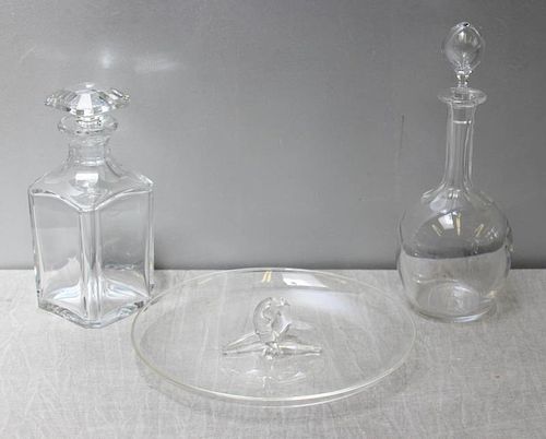 Signed Glass Lot.