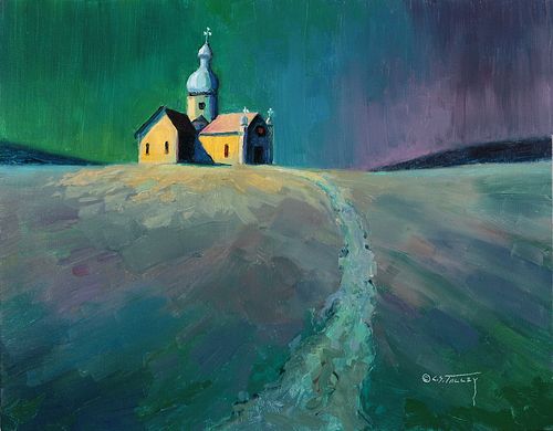 C.S. Talley, "Path of Peace (Ukrainian Church, Alberta, Canada)"