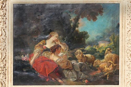 Boucher style French painting