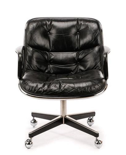 1973 Charles Pollock For Knoll Mobile Office Chair