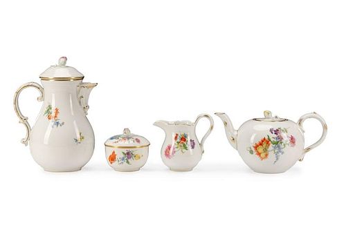 Meissen Porcelain Brandenstein Tea & Coffee Set