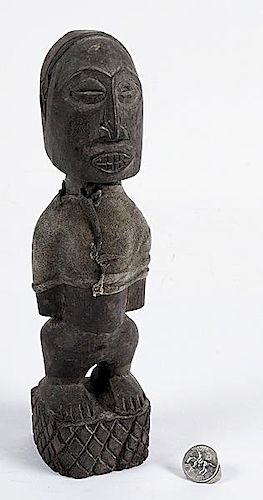 Democratic Republic of the Congo Style Bakuba Fetish Figurine 