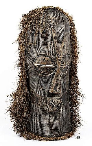 Democratic Republic of the Congo Songye Kifwebe Mask 