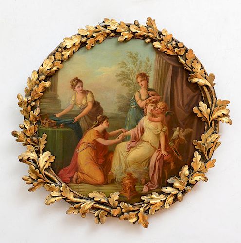 CIRCLE OF ANGELICA KAUFFMANN (1741-1807): LA TOILETTE DE VENUS