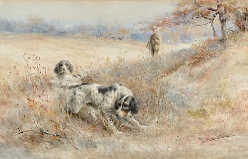 EDMUND H. OSTHAUS (1858-1928), On the Hunt
