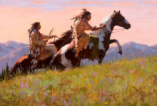 HOWARD TERPNING (b. 1927), Into the High Country (1998)