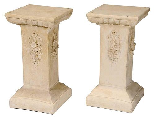 Pair French Neoclassical  Style Faux-
