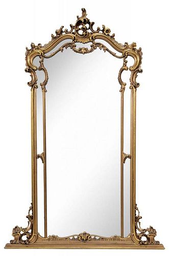 Italian Rococo Style Carved and Gilt
