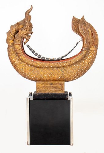 Thai Monumental Figural Ranat Ek, or Xylophone