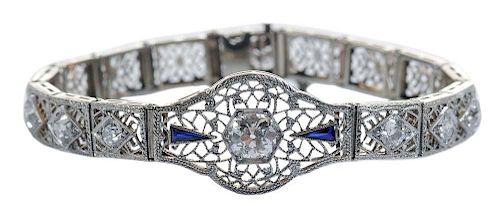 Vintage Diamond Bracelet