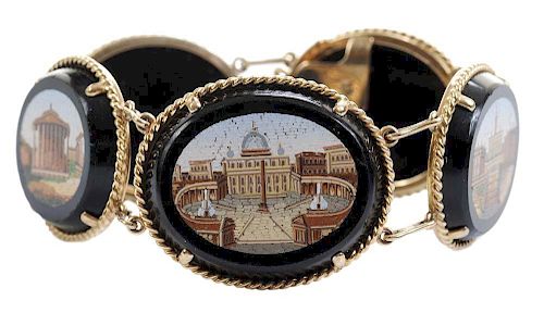 Fine Micromosaic Bracelet of Roman