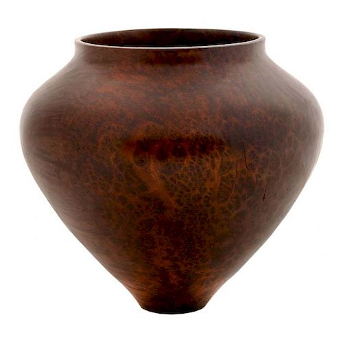 Rude Osolnik Redwood Lace Burl Vase