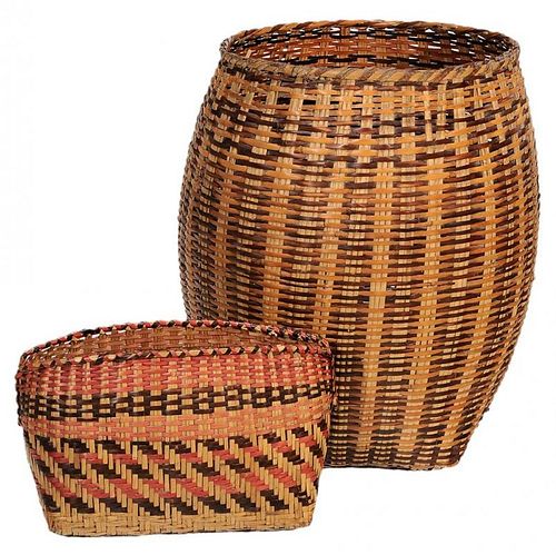 Cherokee River Cane Storage Basket and