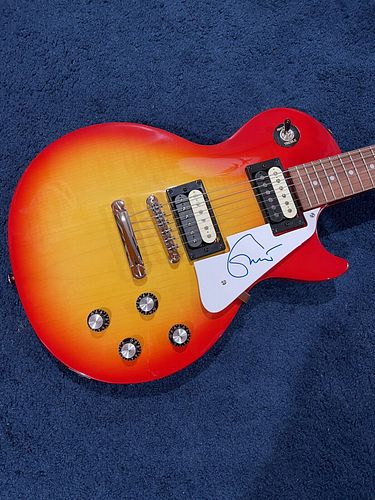 RARE Eric Clapton Signed Les Paul Epiphone Guitar (JSA LOA)
