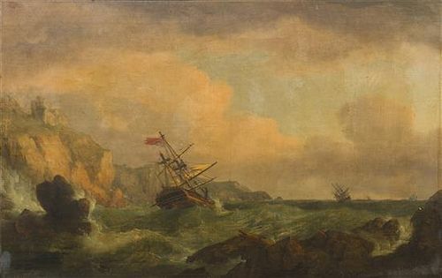 * Attributed to Thomas Whitcombe, (British, 1760-1824), The Wreck
