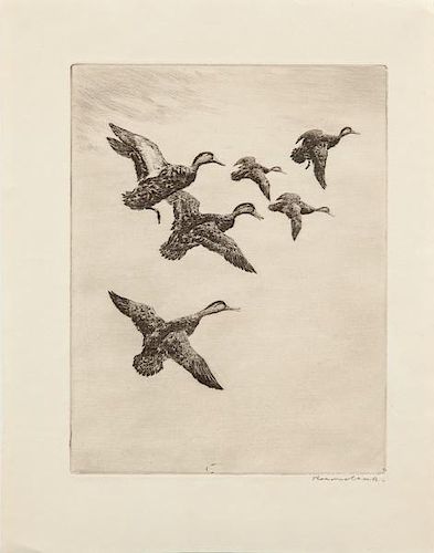 Roland H. Clark (1874-1957) Two Prints