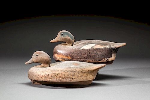 Wigeon Pair by Wildfowler Decoy Factory (1939-1957)